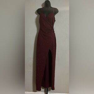 NWT Honey and Rosie  Burgundy Dress size Medium